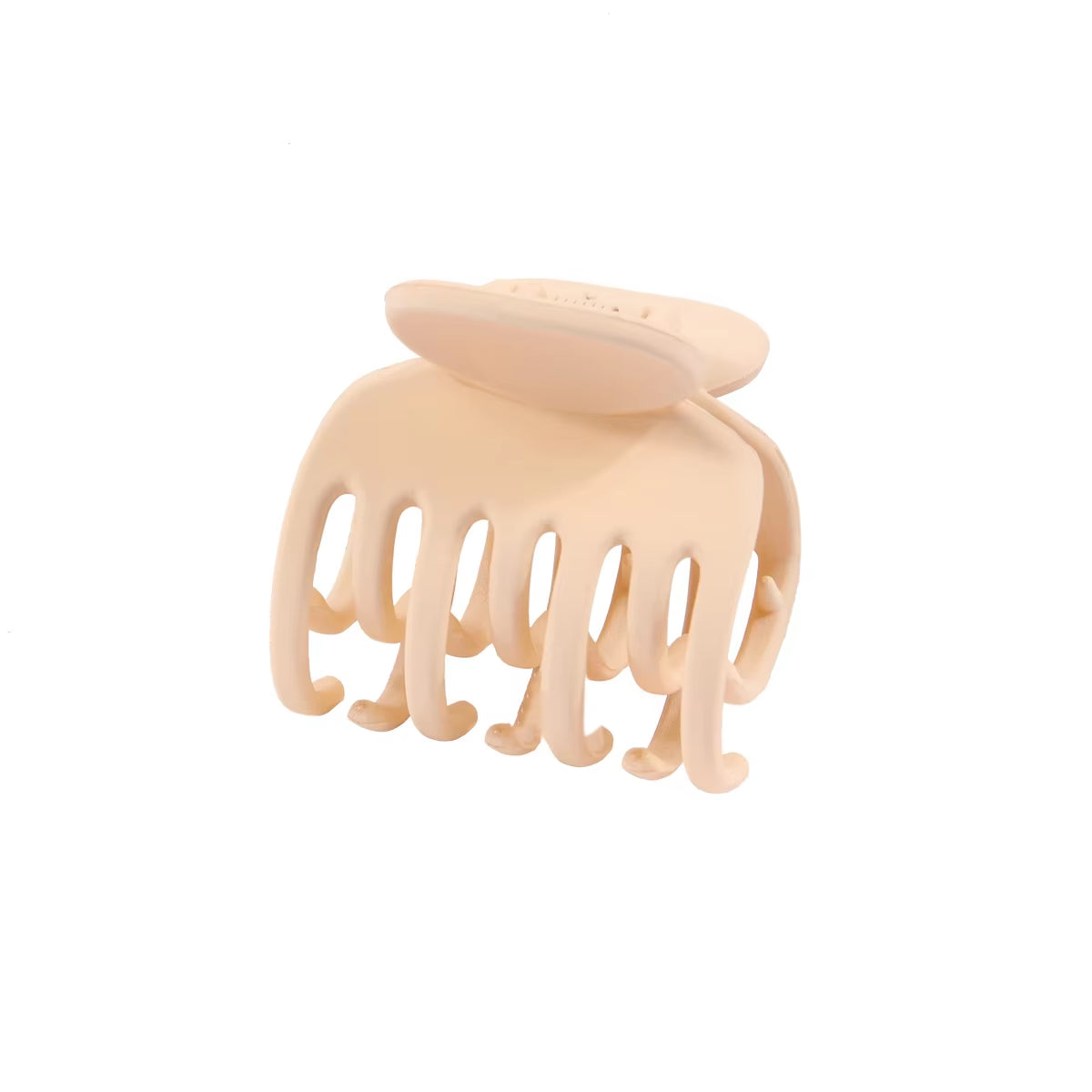 Korean Solid Hair Clips for Women Matte Frosted Small Hair Claws Headwear Hairpin Crab Barrette Girls Hair Accessories